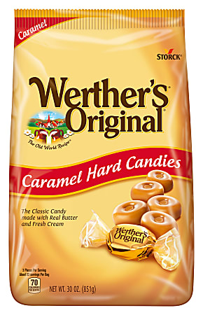 Werther's Original Caramel Hard Candies, 30 Oz