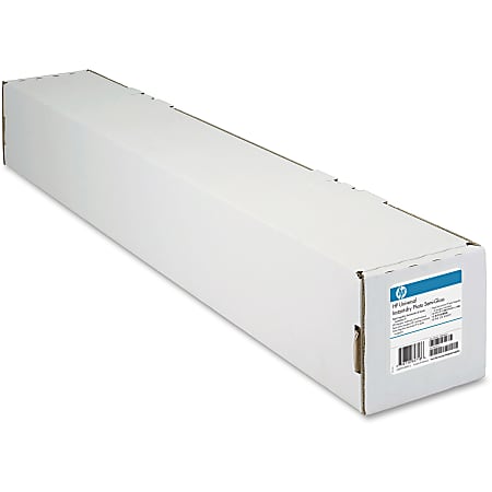HP Universal Semi-Gloss Photo Paper, 60" x 100', 107 Brightness, 53.3 Lb, FSC® Certified