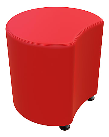 Marco Group Sonik Petal Ottoman, American Beauty Red