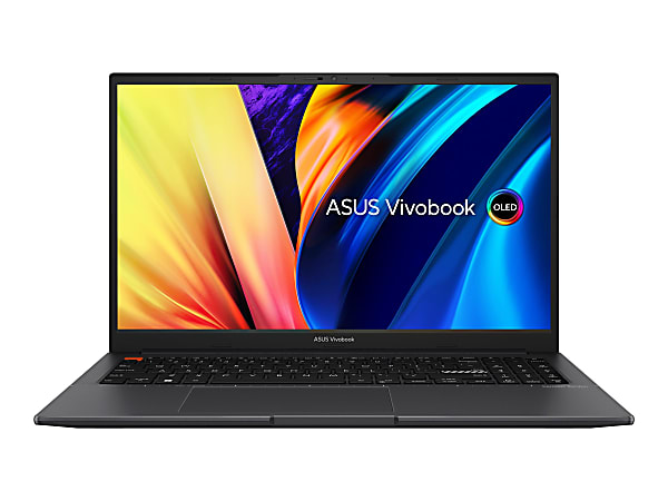 Asus Vivobook S 15 S3502 Laptop, 15.6" Screen, AMD Ryzen 7, 8GB Memory, 512GB Solid State Drive, Indie Black, Windows® 11 Home, WiFi 6