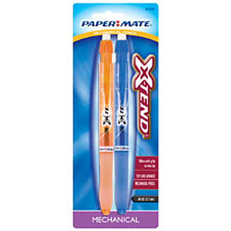 Paper Mate® X-Tend™ Mechanical Pencils, 0.7 mm, Fashion Colors, Pack Of 2