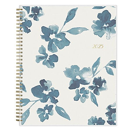 2025 Blue Sky WeeklyMonthly Planning Calendar 8 12 x 11 Bakah Blue