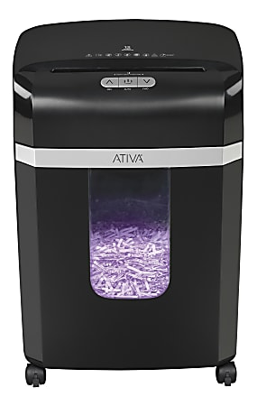 Ativa 12 Sheet Cross Cut Shredder A12CC19 Office Depot