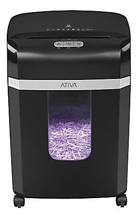 Ativa® 12-Sheet Cross-Cut Shredder, A12CC19 on Sale At Office Depot and OfficeMax