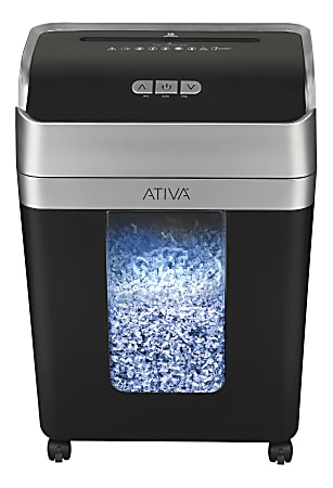 Ativa® 12-Sheet Micro-Cut Shredder, A12MC19