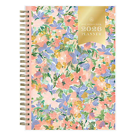 2026 Blue Sky Day Designer Weekly/Monthly Planner, 5-7/8” x 8-5/8", Lorelei, January To December, 155644