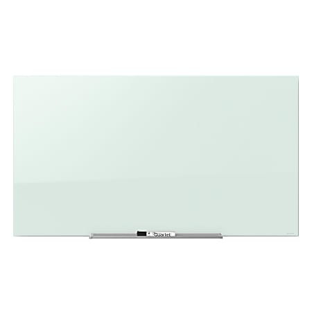 Quartet® InvisaMount™ Magnetic Unframed Dry-Erase Whiteboard, 85" x 48", White