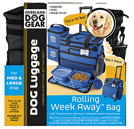 Overland dog gear week away bag clearance