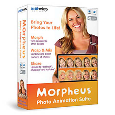 Morpheus Photo Animation Suite, For PC/Mac, Traditional Disc
