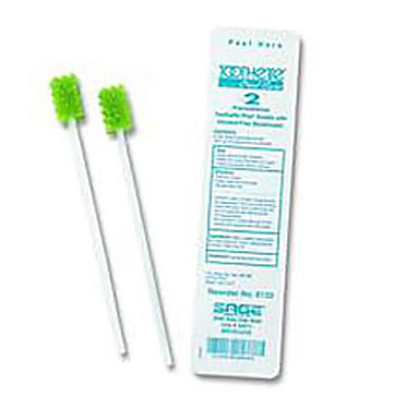 Toothette Plus® Oral Swabs Premoistened With Mouth Refresh Solution, Pack Of 2