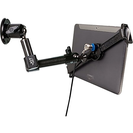 The Joy Factory LockDown MNU104KL Wall Mount for Tablet PC - 7" to 10.1" Screen Support - Carbon Fiber