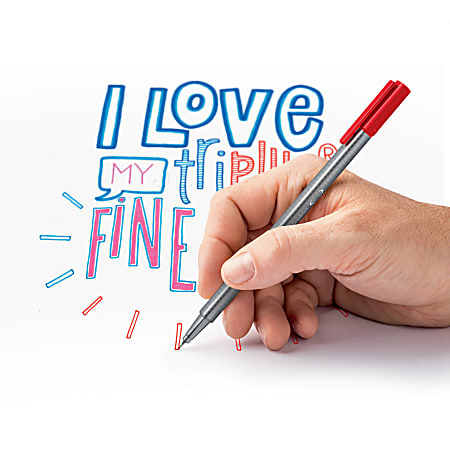 Staedtler Triplus Fine Liners Pack of 10 Fine Liners 