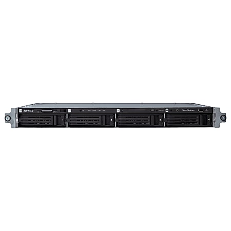 BUFFALO TeraStation 3400 4-Drive 4 TB Rackmount NAS for Small Business (TS3400R0404)