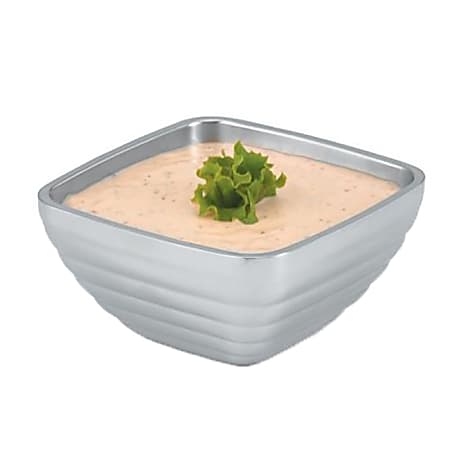 Vollrath Stainless Steel Serving Bowl, 0.75 Qt, Silver