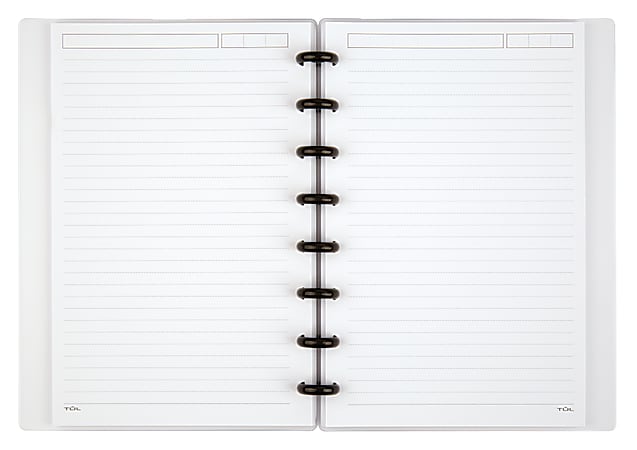 「数量限定 在庫処分セール」 Junior Notebook Discbound TUL Size Sheets 60 Cover Poly 女性漫画