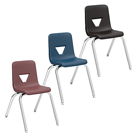 Plastic chair 2025 with straight back