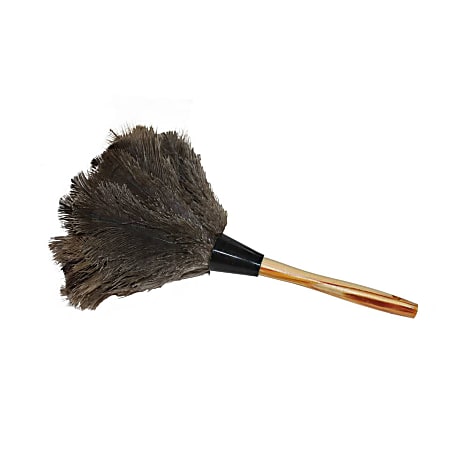 Impact Ostrich Feather Duster, Brown, Case Of 12