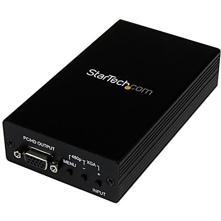 StarTech.com Composite and S-Video to VGA Video Converter