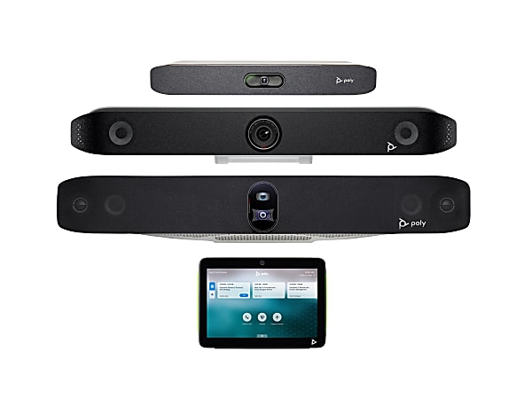 Poly Studio X70 Video Conference Equipment - For Meeting Room, Video Conferencing - 3840x 2160 Video (Live) - 8L531AAABA