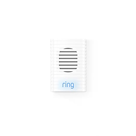 Ring Chime, 3-1/2" x 3-3/4"x 2-3/4", White