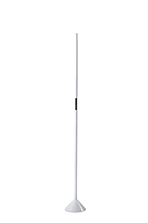 Adesso® Simplee Cole Color-Changing LED Floor Lamp, 58"H, Matte White