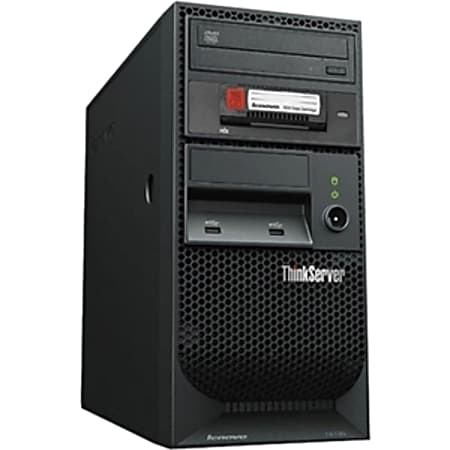 Lenovo ThinkServer TS130 11051CU Tower Server - 1 x Intel Xeon E3-1225 3.1GHz