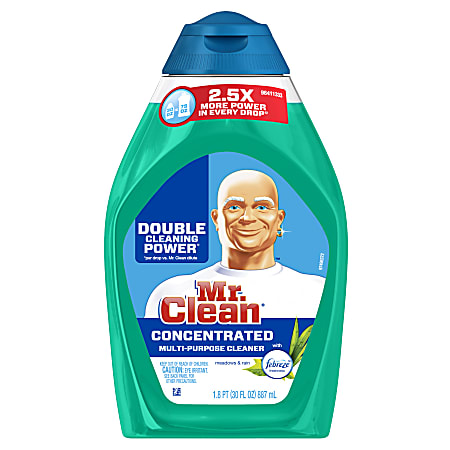 Mr. Clean® Liquid Muscle Cleaner, Meadows & Rain Scent, 30 Oz.