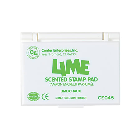 Ready 2 Learn Scented Stamp Pads, Lime Scent, 2 1/4" x 3 3/4", Green, Pack Of 6