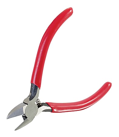 C2G 4.5in Flush Wire Cutter - Cable cutter - 4.5 in - red