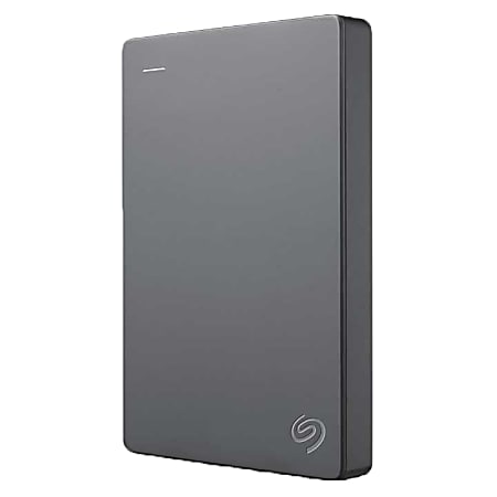 Seagate Basic Portable External Hard Drive, 1TB, USB 3.0, Gray, STJL1000400