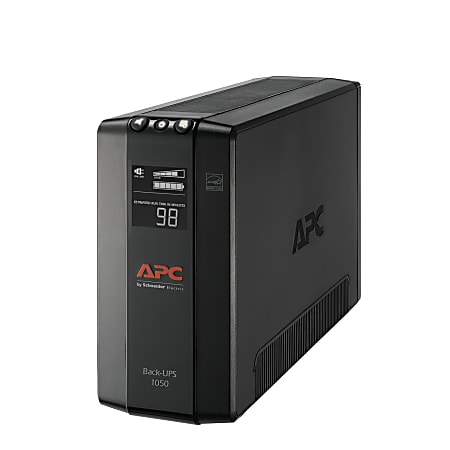 APC 8-Outlet Uninterruptible Power Supply, Black, BN1050M