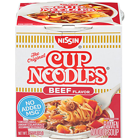 Nissin Foods Top Ramen Instant Ramen Beef