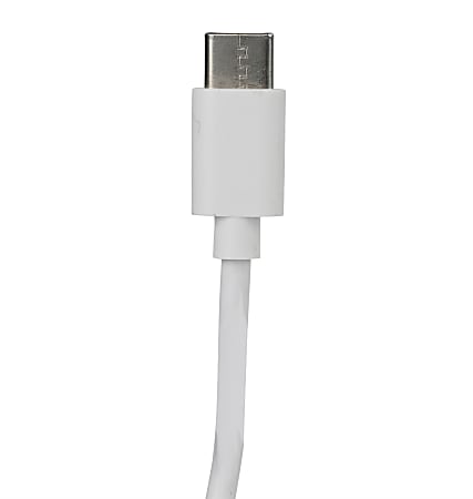 Vivitar OD2006 USB-A To Micro USB Cable, 6', White