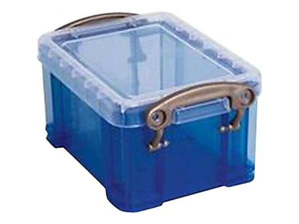 Really Useful Box Plastic Storage Container With Built In Handles And ...