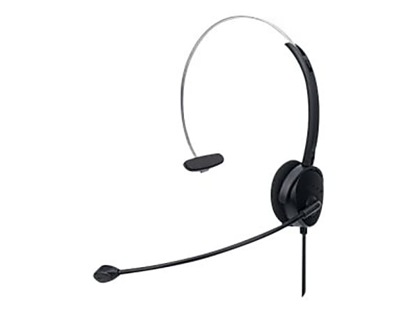 Manhattan Mono On-Ear Headset (USB) (Clearance Pricing), Microphone Boom (padded) - 179867