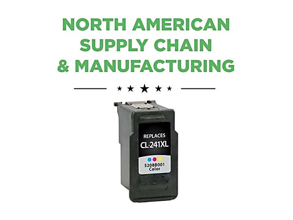 West Point Remanufactured High-Yield Ink Cartridge Replacement For Canon® CL-241XL
