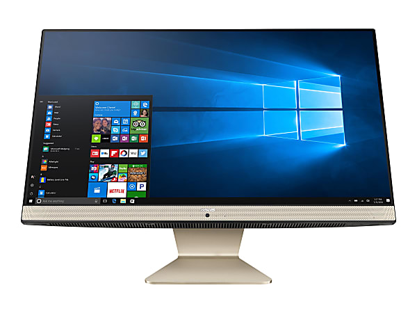 ASUS AiO V241DA DB301 - All-in-one - Ryzen 3 3250U / 2.6 GHz - RAM 8 GB - SSD 512 GB - NVMe - Radeon Graphics - GigE - WLAN: 802.11a/b/g/n/ac, Bluetooth 5.0 - Windows 10 Home - monitor: LED 23.8" 1920 x 1080 (Full HD) - black