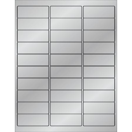 Office Depot® Brand Foil Labels For Laser Printers, LL210SR, 1