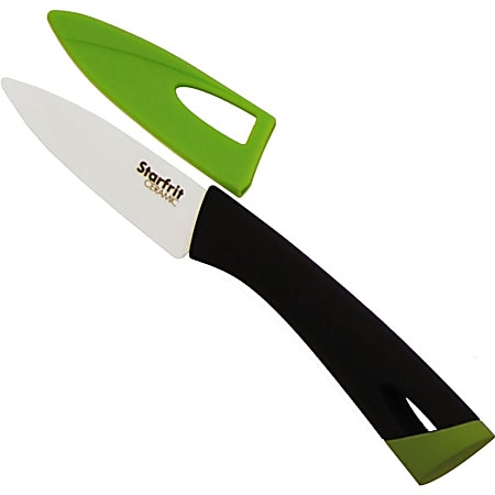 Starfrit Ceramic Paring Knife 3" - 1 Piece(s) - Paring Knife - 1 x Paring Knife - Paring, Cutting - Green