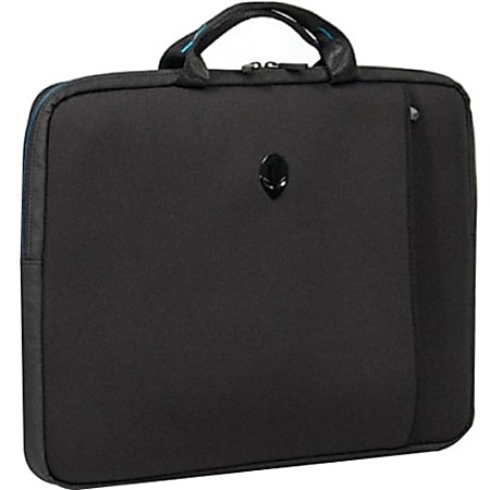 Mobile Edge Alienware Vindicator AWV17NS2.0 Carrying Case (Sleeve) for 17.3" Notebook - Teal, Black - Slip Resistant Base, Scrape Resistant, Scratch Resistant - Neoprene, Lycra Body - Handle - 13" Height x 17" Width x 2" Depth