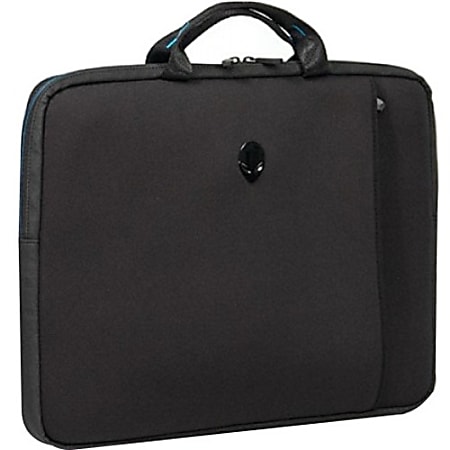 Mobile Edge Alienware Vindicator AWV17NS2.0 Carrying Case Sleeve for 17.3 Notebook Teal Black Slip Resistant Base Scrape Resistant Scratch Resistant Neoprene Lycra Body Handle 13 Height x 17 Width x 2...