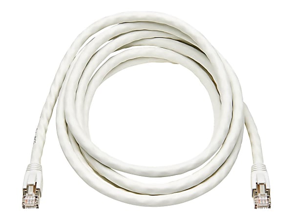 Tripp Lite Cat.8 Patch Network Cable - 10 ft Category 8 Network Cable for Network Device, Webcam, VoIP Device, Switch, Modem, Router, Network Adapter, Hub, Patch Panel, Surveillance Camera, Workstation