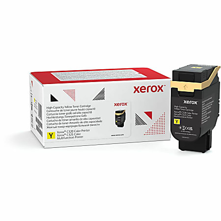 Xerox Xerox Yellow High Cap Toner, 006R04830