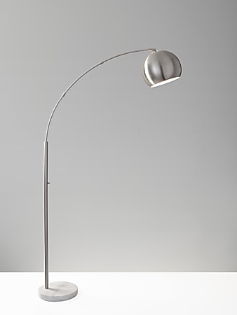 Arc floor lamp marble base cheap