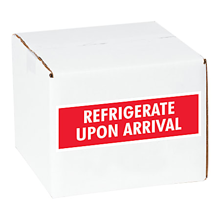 Tape Logic Preprinted Climate Shipping Labels Refrigerate Upon Arrival ...