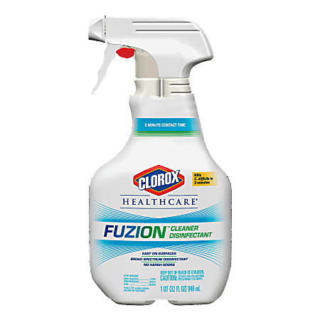 Clorox® Healthcare® Fuzion™ Cleaner Disinfectant Spray, 32 Oz Bottle