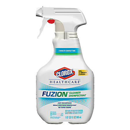 Clorox® Healthcare® Fuzion™ Cleaner Disinfectant Spray, 32 Oz