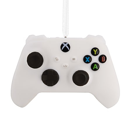 Hallmark Resin Christmas Ornament, 3&rdquo; x 2&rdquo; x 1-1/4&rdquo;, XBOX Video Game Controller