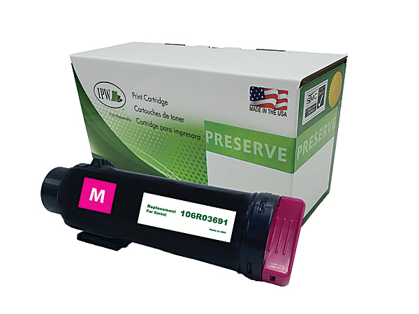 IPW Preserve Remanufactured Magenta Extra-High Yield Toner Cartridge Replacement For Xerox® 106R03691, 106R03691-R-O