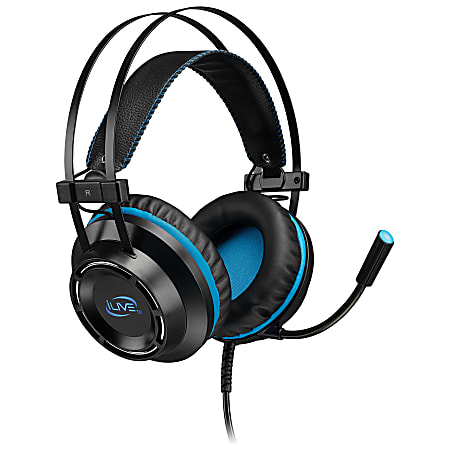 iLive Electronics IAHG39 Over The Ear Gaming Headphones Office Depot